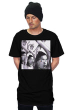 Load image into Gallery viewer, bella   canvas long tee - black heartless
